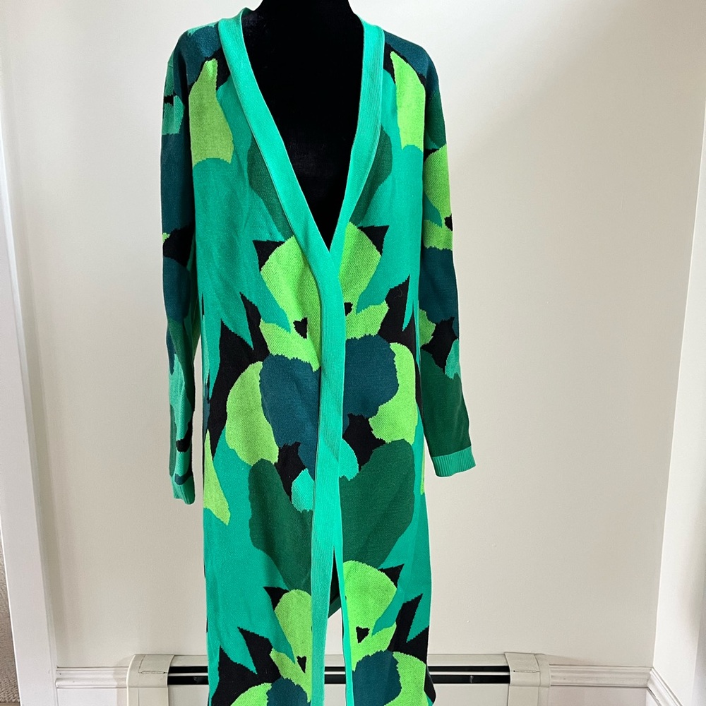 Never Fully Dressed Printed Cardigan